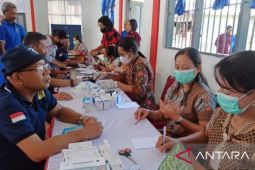 Lapas Klas IIA Ambon lakukan pemeriksaan kesehatan mata warga binaan