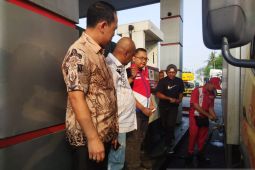 Persediaan BBM di SPBU Tol Tangerang-Merak cukup