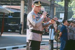 Polres Purwakarta turunkan ratusan personel untuk pengamanan Natal-Tahun Baru