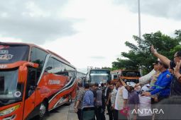 1.020 orang ikut mudik  gratis Natal dan tahun baru di Sumut
