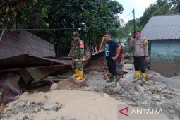 Banjir di tujuh desa  di Labuhanbatu Selatan mulai surut