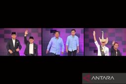 KPU sediakan podium-satu mikrofon pada debat ketiga Pilpres 2024