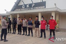 PMI Sukabumi beri layanan di gereja dan objek wisata