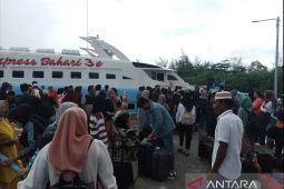 Jumlah penumpang di pelabuhan Tanjungpandan meningkat