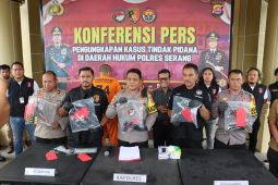 Polres Serang tangkap pelaku spesialis pencurian motor