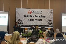 Bawaslu Bangka Tengah gelar pelatihan saksi