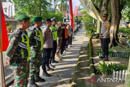 Personel Kodim 1001/HSU-BLG sinergi amankan Natal dan tahun baru
