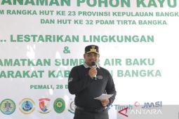 Pj Gubernur Babel tantang tanam satu juta pohon di 2024