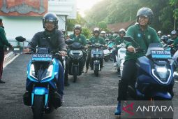 PLN Unit Induk Distribusi Bali kampanye kendaraan listrik dorong transisi energi