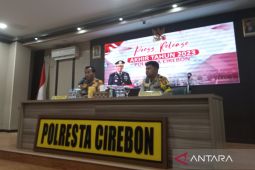 Polresta Cirebon selesaikan 1.806 kasus kriminalitas sepanjang 2023