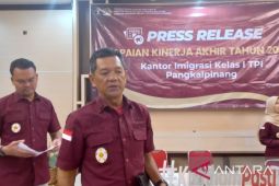 Imigrasi Pangkalpinang deportasi 11 WNA