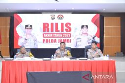Polda Jambi catat penurunan angka kriminalitas sepanjang tahun 2023