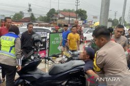 Petugas Pospam Terpadu Parungkuda gagalkan aksi pencurian sepeda motor