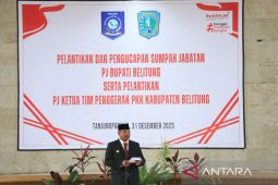 Pj Gubernur Babel apresiasi kerja Bupati dan Wakil Bupati Belitung periode 2018-2023