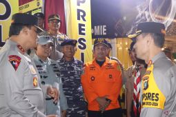 Kakansar Pangkalpinang hadiri giat pengamanan malam tahun baru bersama Kapolda dan Forkopimda Babel