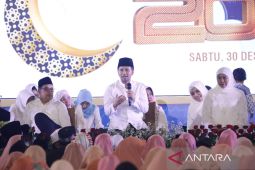 Khofifah-Emil mohon restu kembali berpasangan di Pilkada Jatim 2024