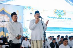 Tausiyah, zikir dan doa, Bobby: doakan pembangunan bisa dituntaskan
