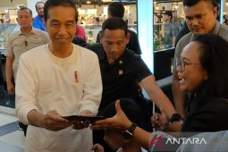 Presiden Jokowi nikmati libur akhir tahun di Solo