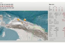 Gempa M6,4 di wilayah Sarmi Papua dipicu sesar Anjak Mamberamo
