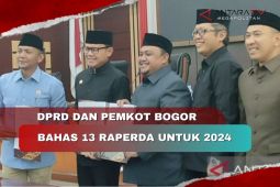 DPRD dan Pemkot Bogor bahas 13 Raperda untuk tahun 2024