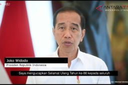 Ucapan Selamat HUT Antara d&agrave;ri Presiden Jokowi