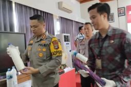 Polisi bekuk seorang pria bawa bahan peledak