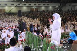 Indeks kerukunan umat beragama di Jatim 77,55