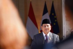 Presiden Jokowi makan malam ditemani Menhan Prabowo