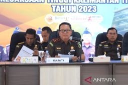 Kejati Kaltim tuntut 58 perkara  korupsi, pajak dan cukai pada 2023