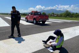 Bandara Frans Seda Maumere NTT tutup sementara akibat erupsi Lewotobi Laki-laki