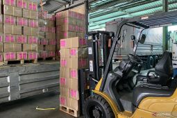 KPU Kota Bandung terima seluruh logistik surat suara untuk Pemilu 2024