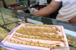 Harga emas murni di Aceh Jaya Rp3,2 juta per mayam