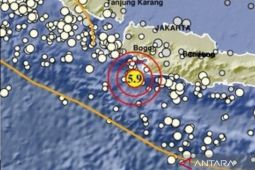 Gempa M5,9 guncang Bayah Banten juga dirasakan warga Sukabumi