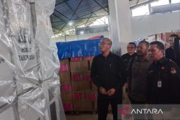 Ketua KPU RI sebut gudang logistik KPU Cianjur sesuai standar