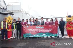 Penumpang pesawat di bandara Belitung tahun 2023 naik delapan persen