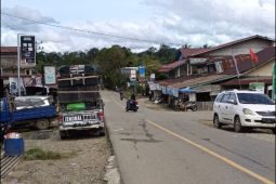 Banjir di Tepuai Kalbar surut, lalu lintas di jalan nasional sudah normal
