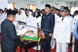 Pemkab Rejang Lebong  mutasi dan promosi 139 pejabat