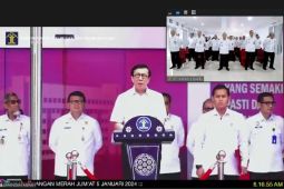 Jajaran Kemenkumham Babel ikuti apel awal tahun 2024, ini yang disampaikan Menkumham Yasonna