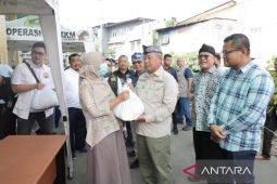 Pemkab Bogor upaya stabilkan harga pangan lewat pasar pangan murah