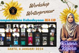 IKA UB bangun jaringan lewat pelatihan "writerpreneur"
