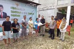Banjir yang melanda tiga kecamatan di Bengkayang surut