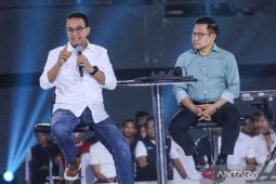 Kampanye hari ke-41, Anies fokus debat, Cak Imin keliling Jakarta