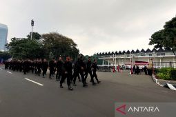 Polisi perketat penjagaan area debat capres