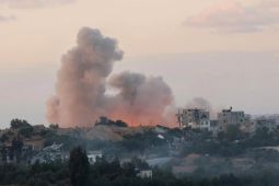 Tentara Israel bongkar struktur militer Hamas di Gaza utara