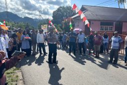 Polda Maluku kawal kunjungan Cawapres RI nomor urut 2 di Ambon