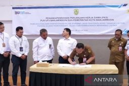 Pemkot Banjarmasin teken PKS pajak barang jasa tertentu dengan PLN