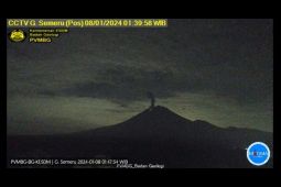 Semeru kembali erupsi dengan tinggi letusan capai 2 km