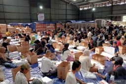 KPU Cimahi libatkan 235 pekerja sortir dan lipat surat suara pemilu