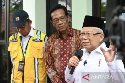 Wapres Ma'ruf Amin nilai debat capres kali ini lebih hidup dibanding eranya