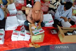 KPU Rejang Lebong: 720 lembar surat suara Pemilu rusak